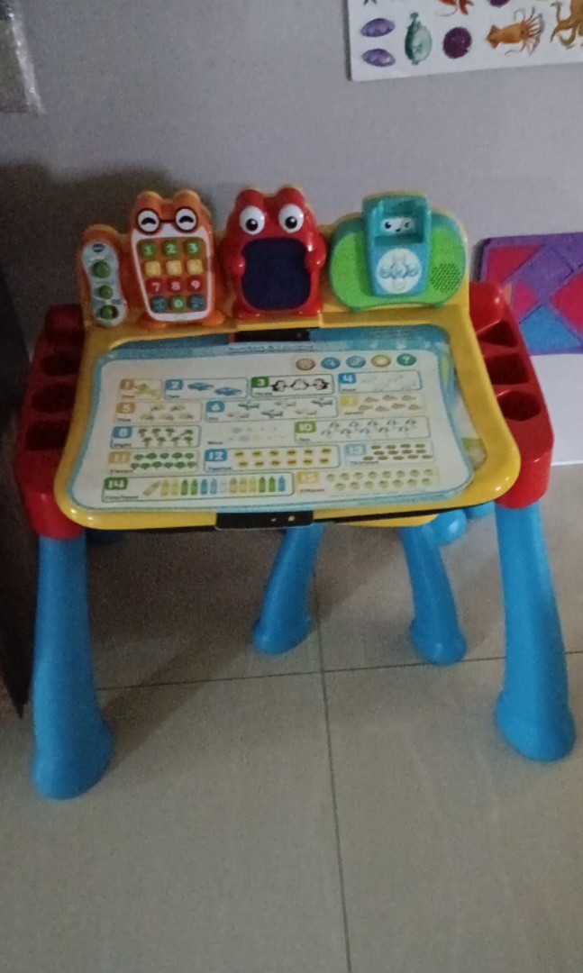Vtech touch and learn activity desk deluxe, Babies & Kids, Baby Nursery