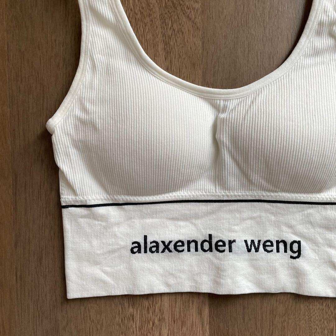 Anyone know a good dupe or something similar to this Alexander Wang crop  top/ bra (I really like the logo band at the bottom) : r/findfashion