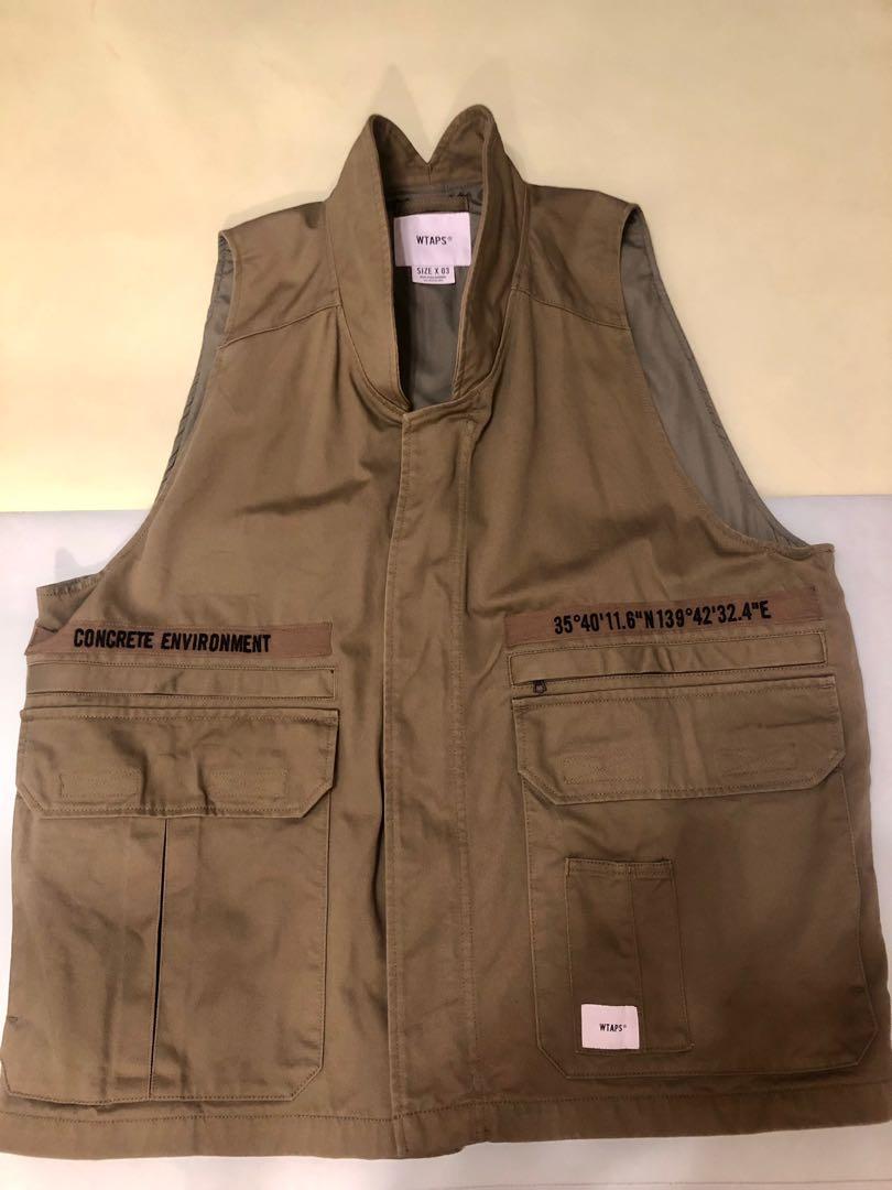 Wtaps 21ss rep vest( L), 男裝, 外套及戶外衣服- Carousell