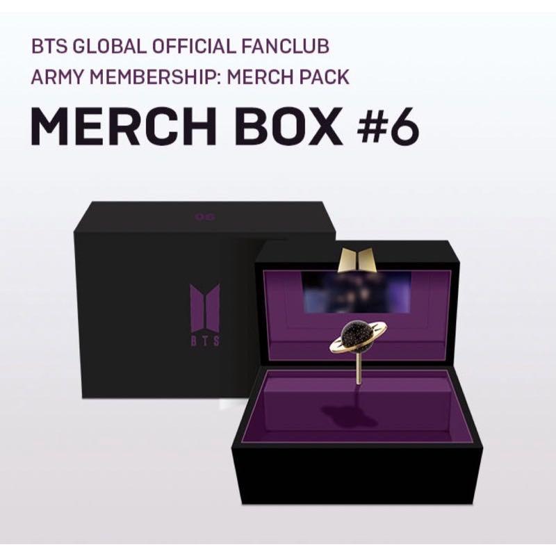 WTB BTS Music Box Merch Box 6, Hobbies & Toys, Collectibles