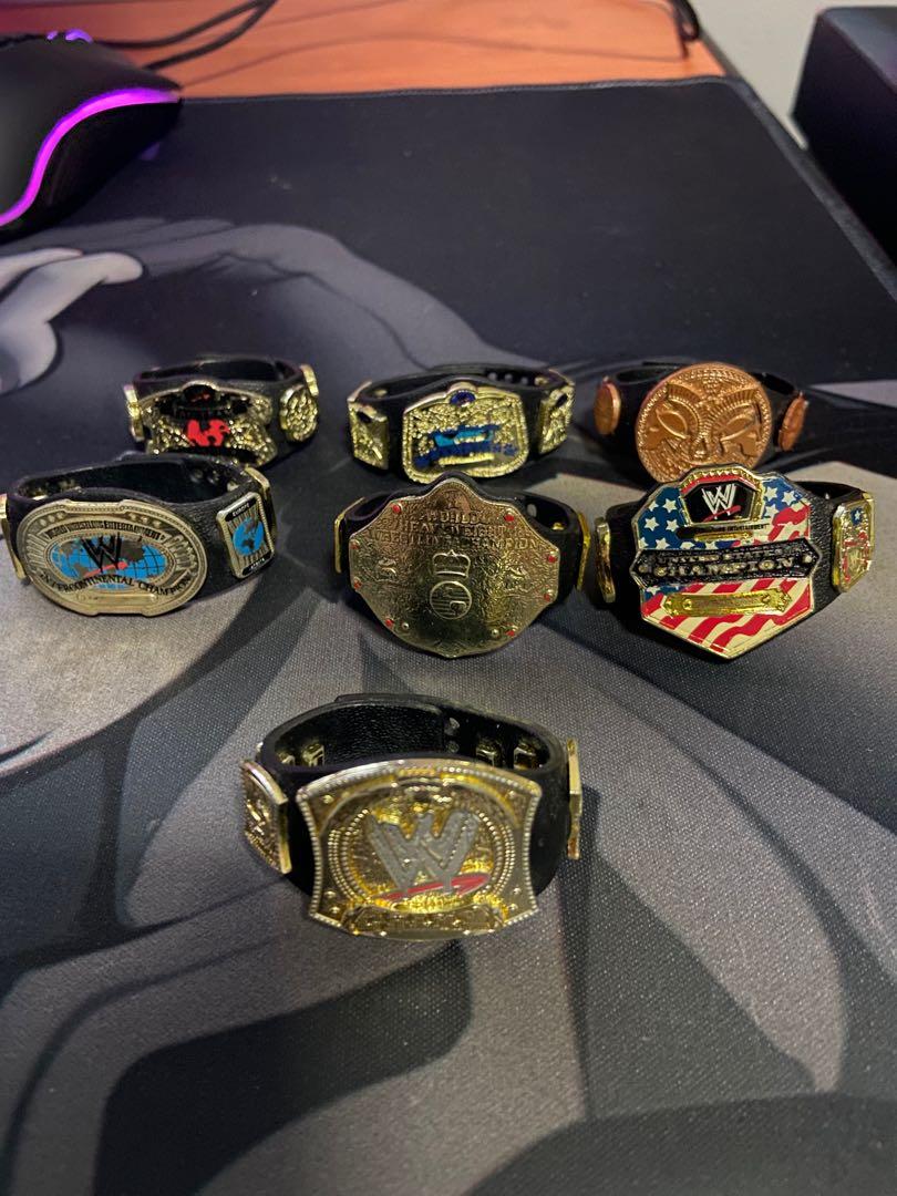 WWE Elite belts, Hobbies & Toys, Toys & Games on Carousell