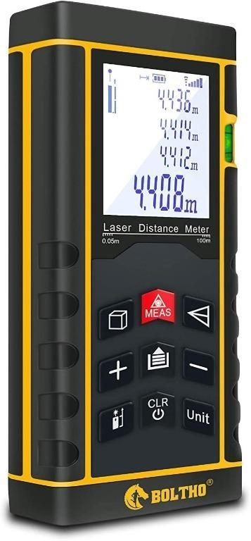 Mileseey IP54 Laser Measure with 2 Bubble Laser Laser Distance Meter 100M/328ft
