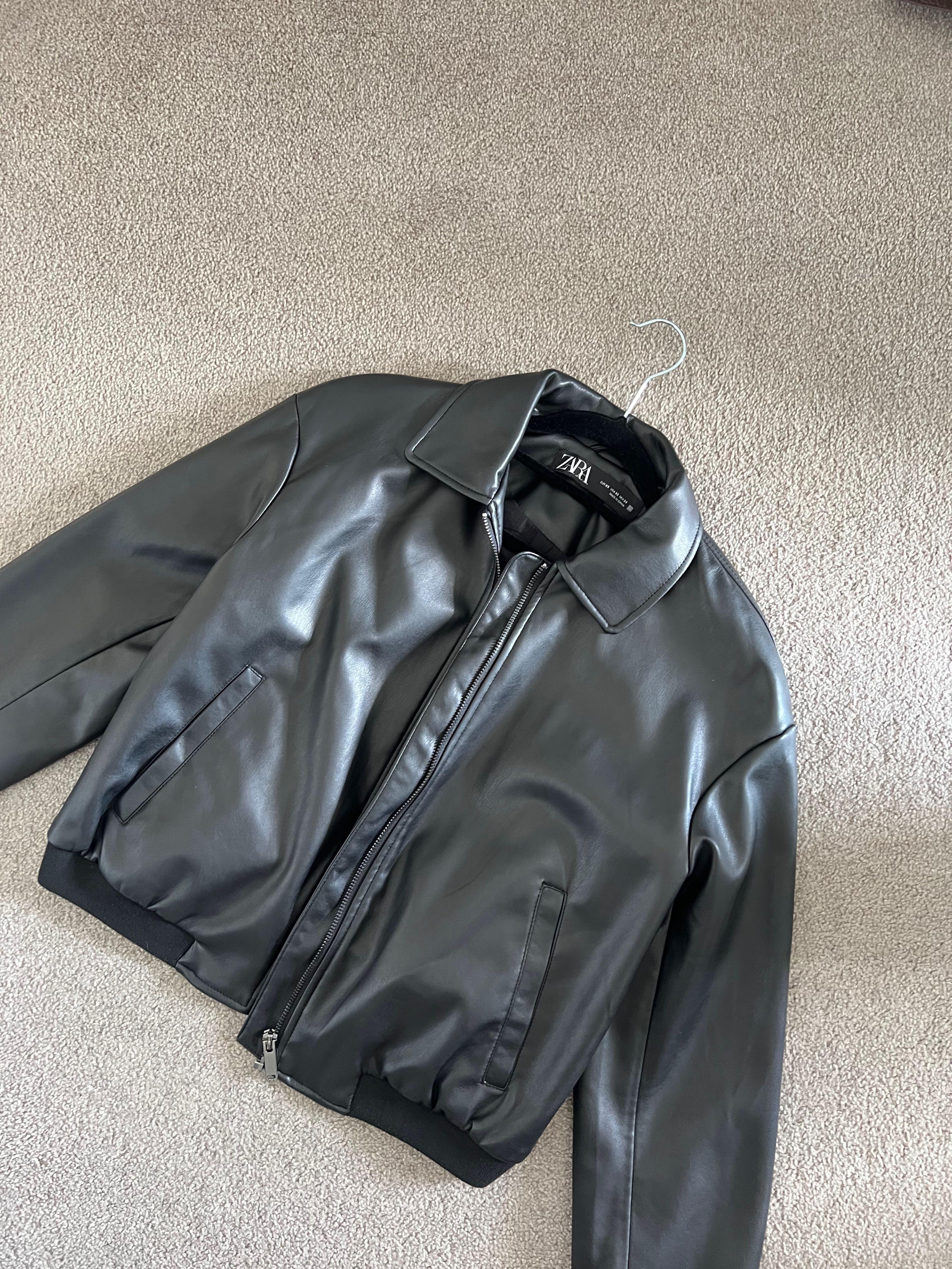 Zara Leather Jacket | Size XS, Women's 
