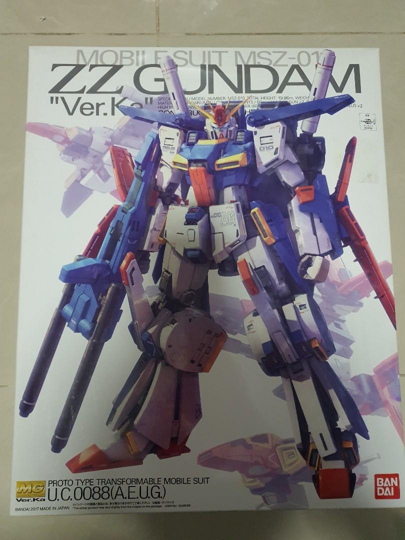 1/100 MG ZZ Gundam Ver.ka, Hobbies & Toys, Toys & Games on Carousell