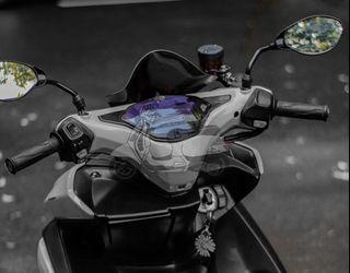 125Z Side Mirror Original Yamaha