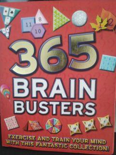 365 Brain busters book.
