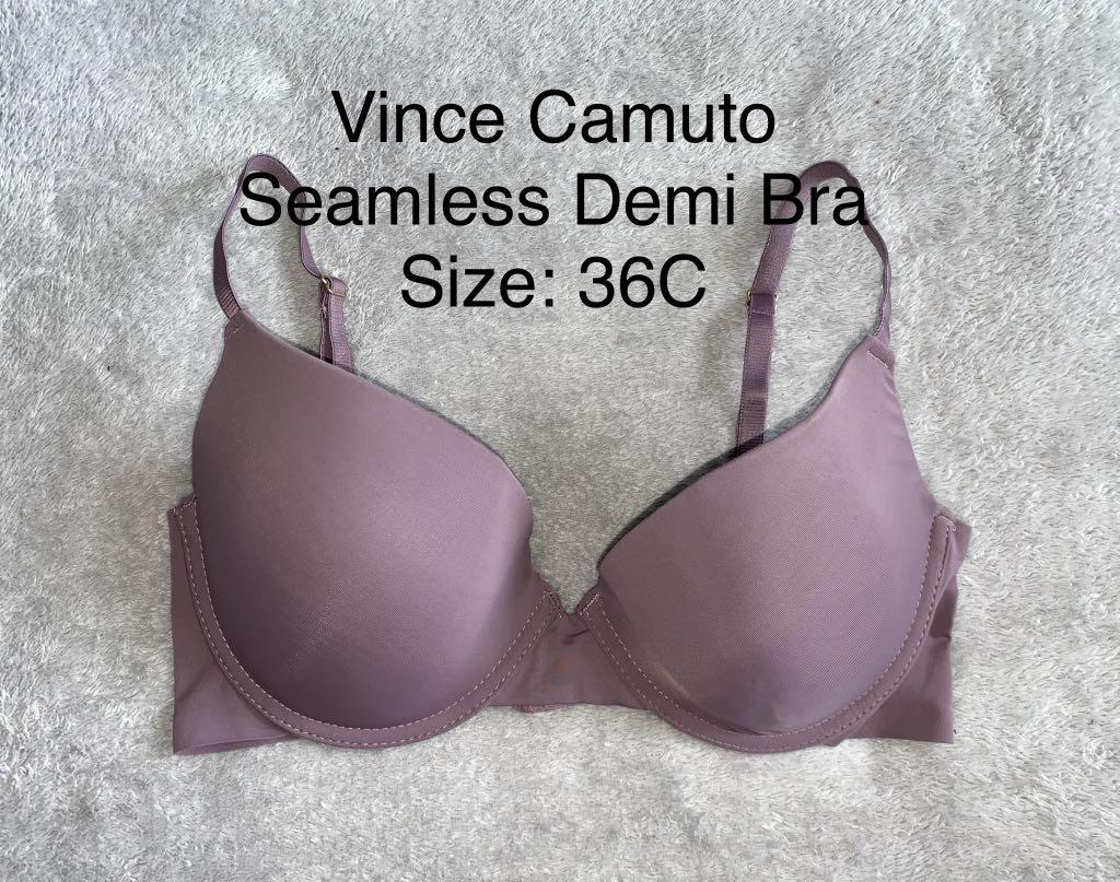 VINCE CAMUTO 38C floral seamless underwire brassiere, Women's Fashion,  Undergarments & Loungewear on Carousell