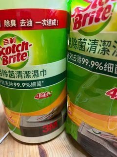 3M 家用除菌清潔濕紙巾
