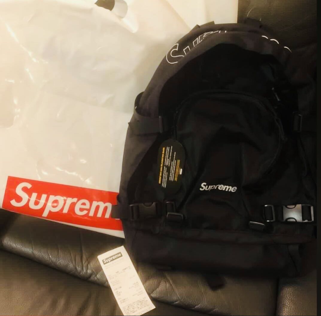 購自日本專門店絕版有單Supreme Backpack fw19, 男裝, 袋, 背包- Carousell