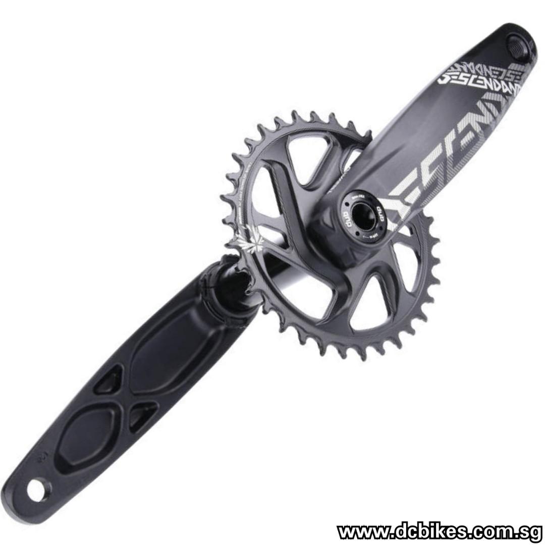 Sram 34T Truvativ Downhill 83mm Descendant DH DUB83 X SYNC 2 Crank Dcbikes Crankset 83 mm Freeride FR BSA83 Sports Equipment Bicycles Parts Parts Accessories on Carousell