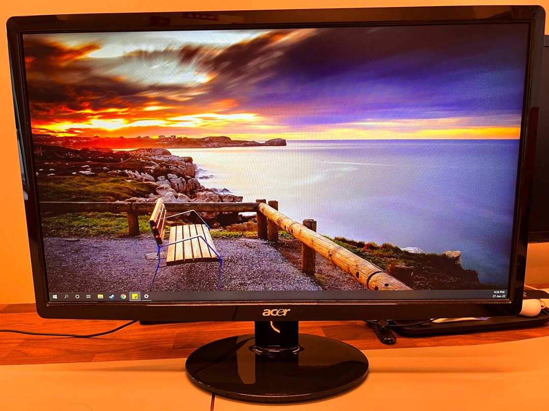 Acer S221 HQL 21” LCD Monitor, Computers & Tech, Parts & Accessories ...