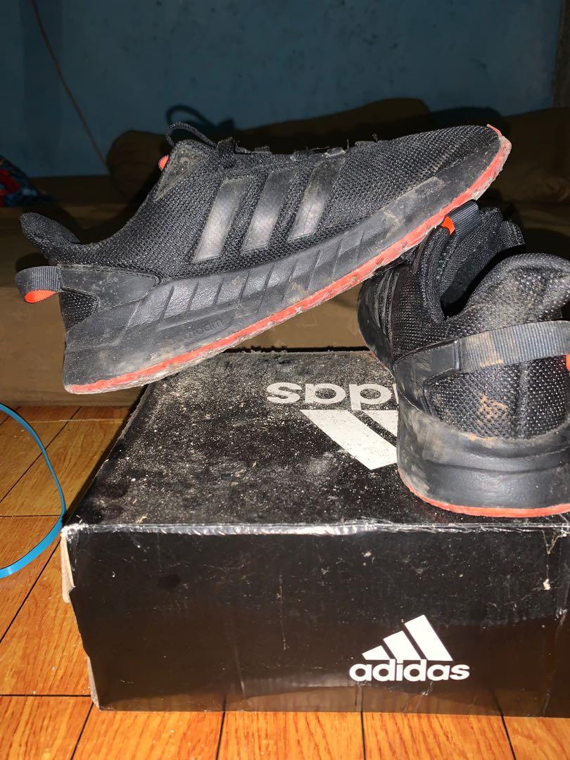 Adidas questar ride black orange 2025
