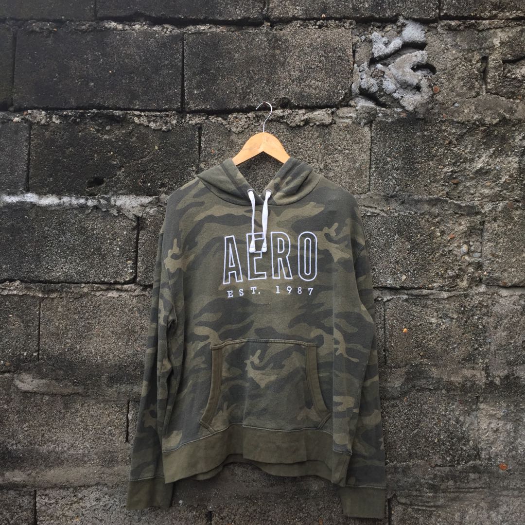 Aeropostale camo deals hoodie