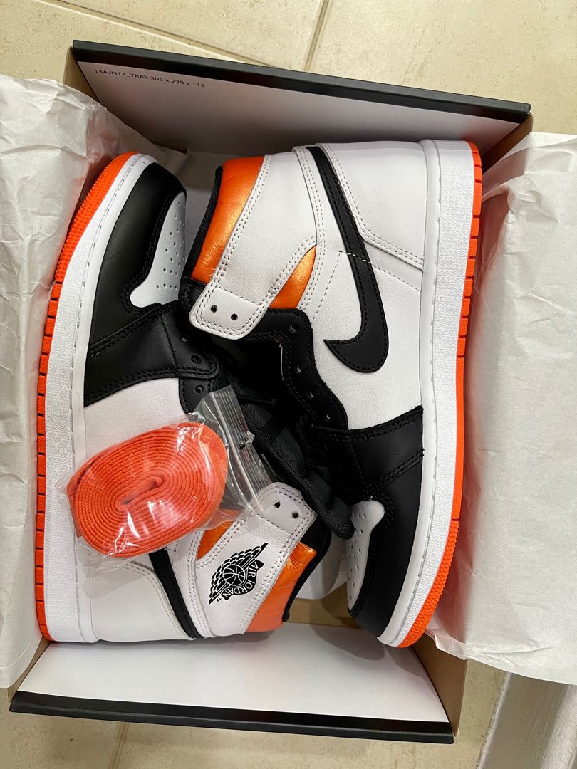 Air Jordan 1 Electro Orange, Men's 