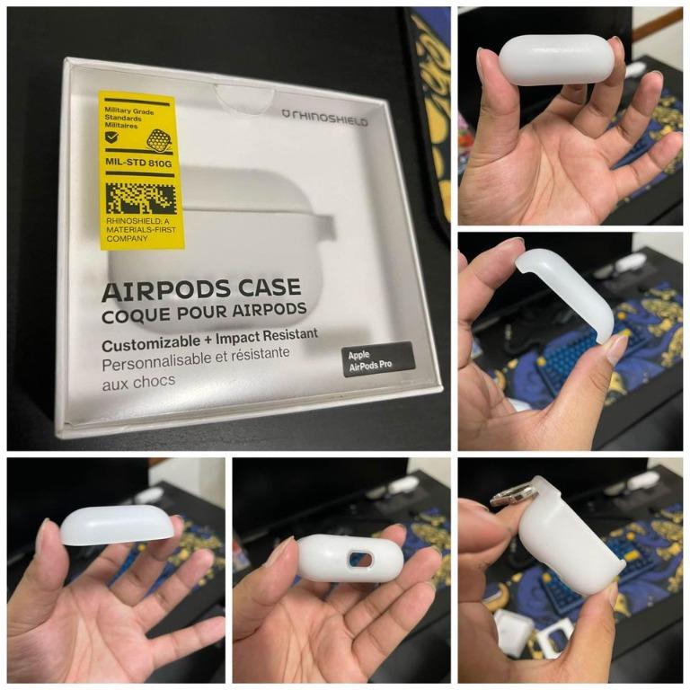 Airpods Pro Rhinoshield Case, Mobile Phones & Gadgets, Other Gadgets on  Carousell