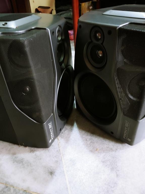 Aiwa speakers with built in subwoofer amplifier hotsell