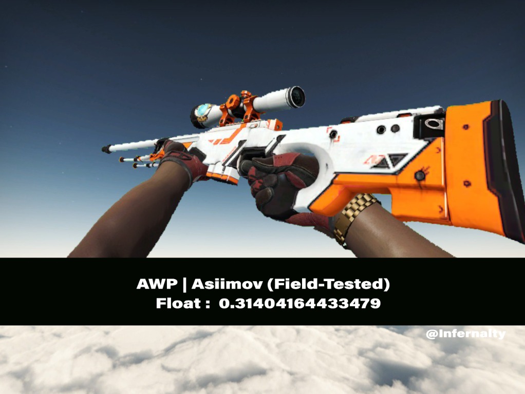 AWP Asiimov FT CSGO SKINS KNIVES, Video Gaming, Gaming Accessories, In ...