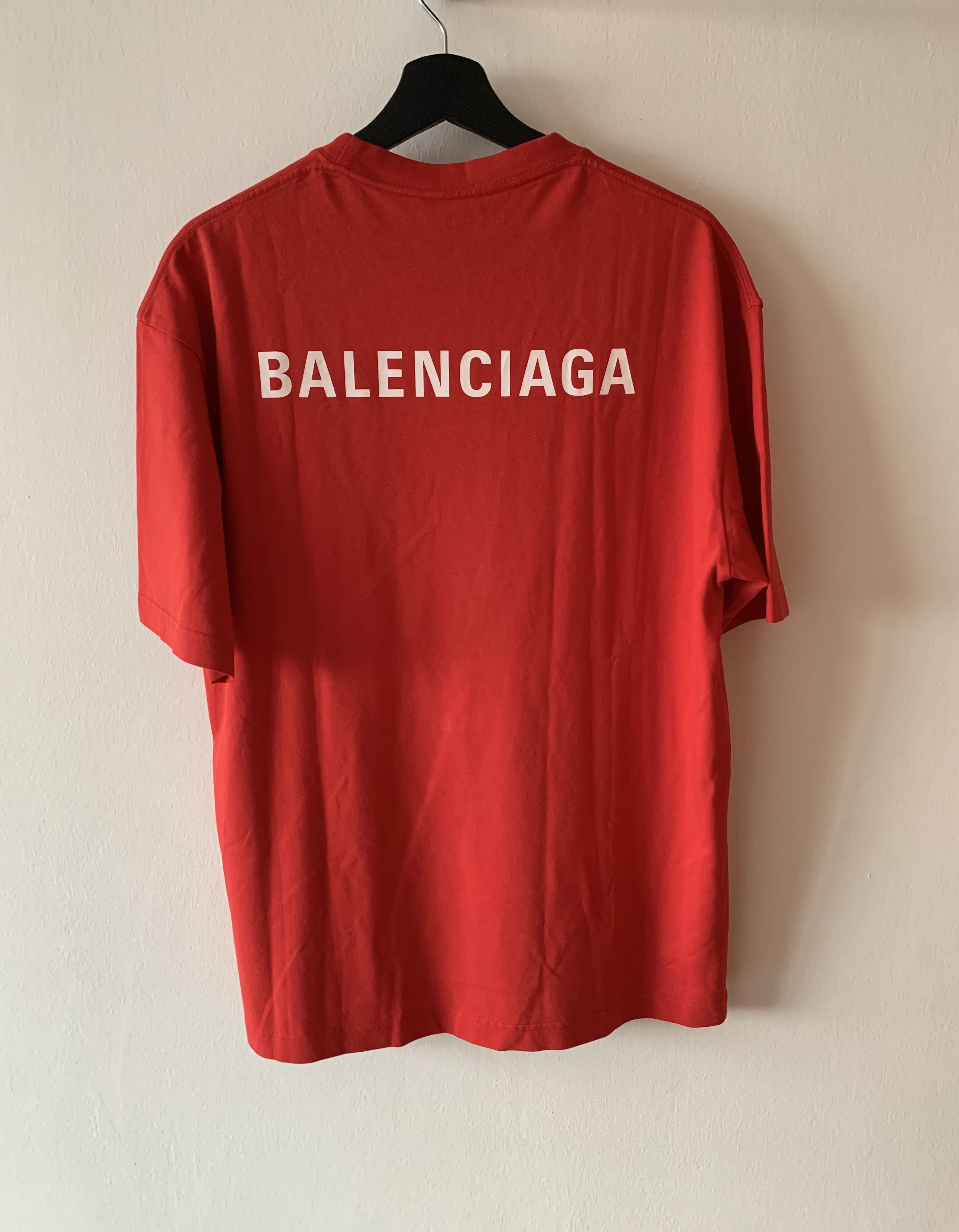 Red online balenciaga top