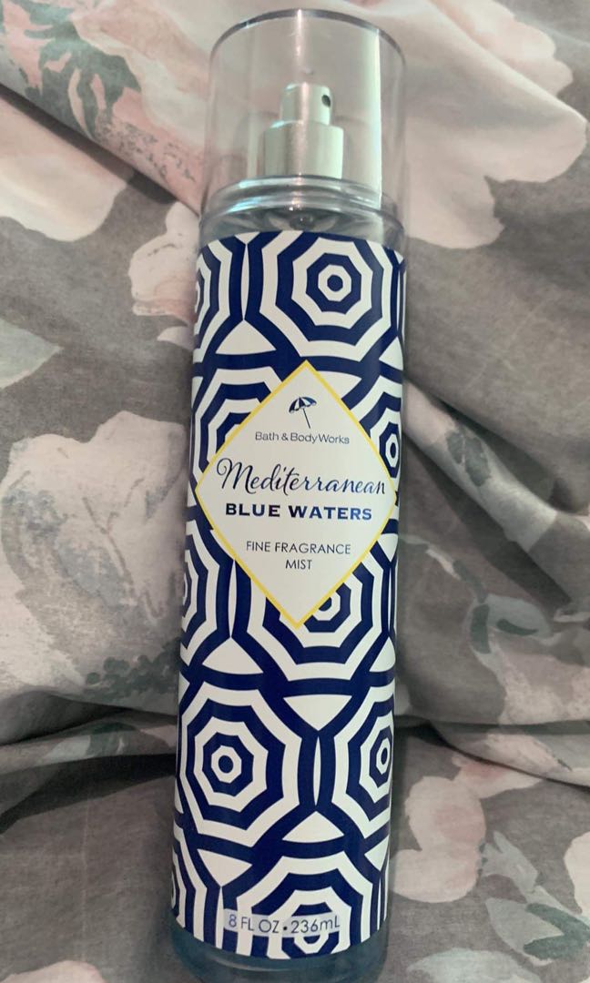 Mediterranean blue waters online body spray
