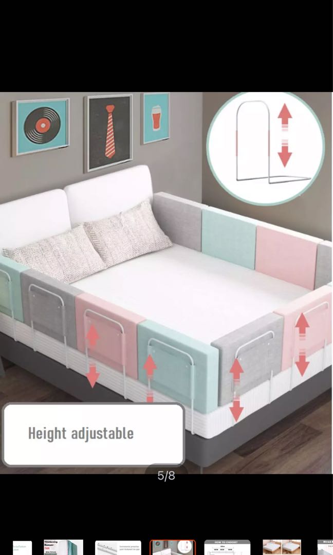 child proof bed rails