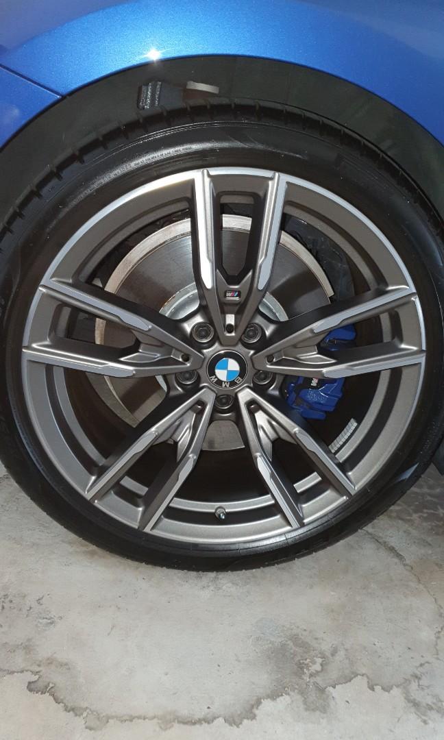 BMW M340i 792M 5x112 Wheels Rims G20 G30, Car Accessories, Tyres & Rims