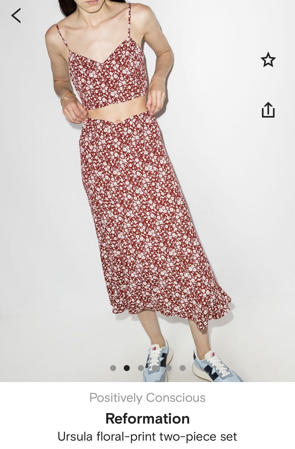 floral two piece sets