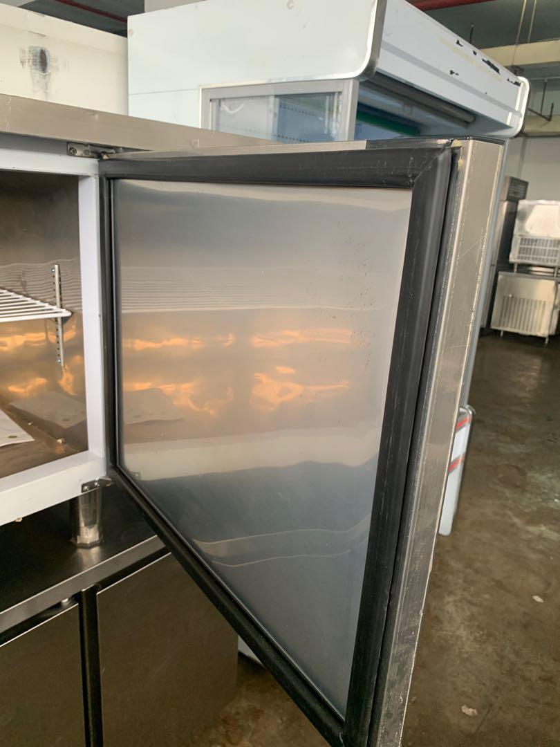 Brand new but slightly dented surface. Free deliver and warranty