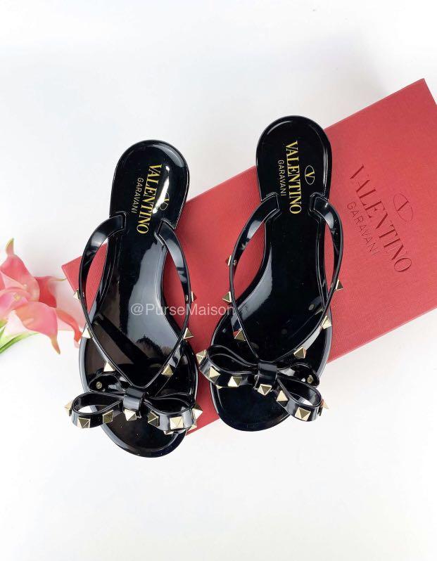Valentino jelly slippers hotsell