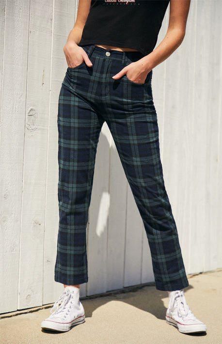 Brandy melville checkered outlet pants