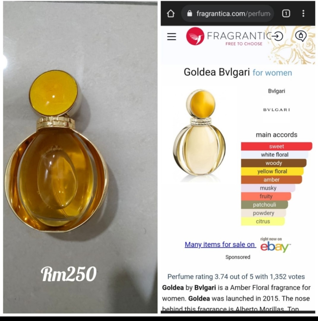 Bvlgari goldea outlet fragrantica