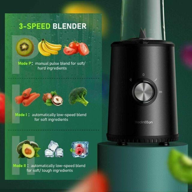 [C6041] HadinEEon Portable Smoothie Blender 350w Electric Stainless