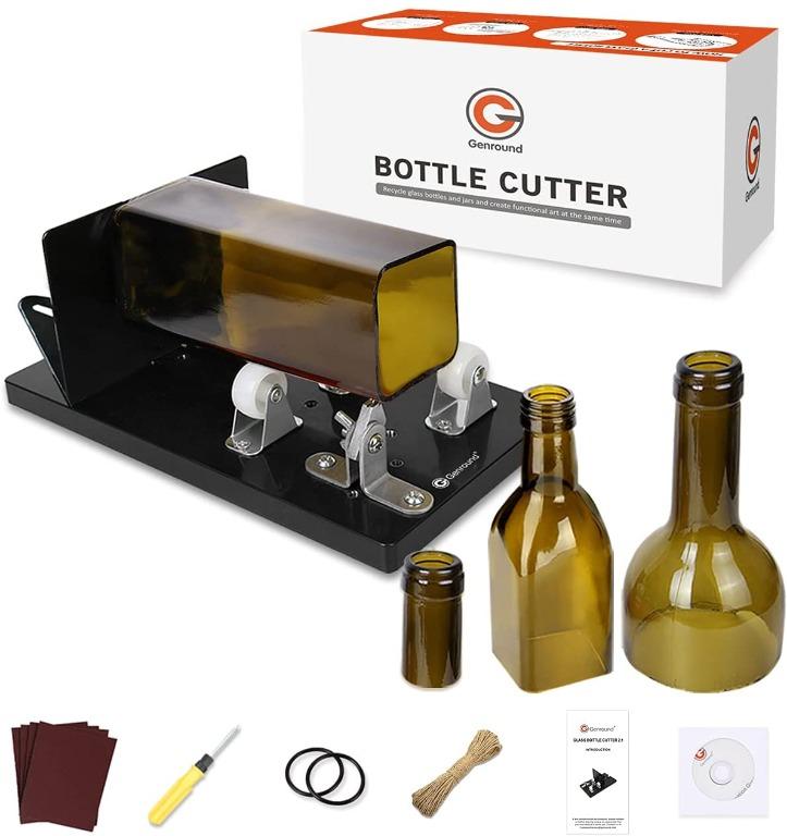 Genround Glass Bottle Cutter 2.1 - How to cut square/round bottle