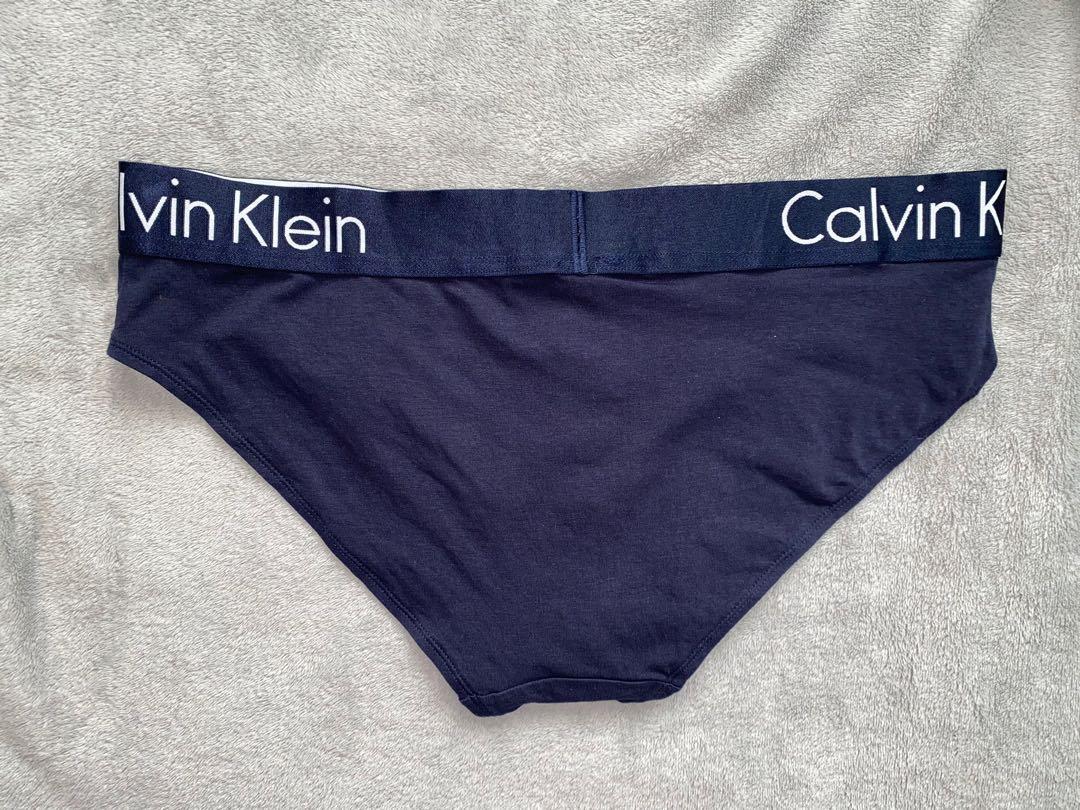 Calvin Klein (Large) Bold Logo Full Coverage Panty, Women's Fashion ...