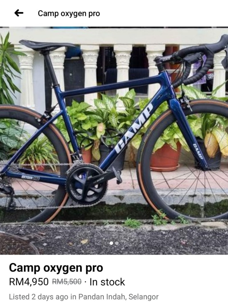 Camp oxygen road bike review shop