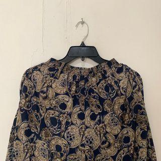 Celana Kulot 7/8 motif Batik