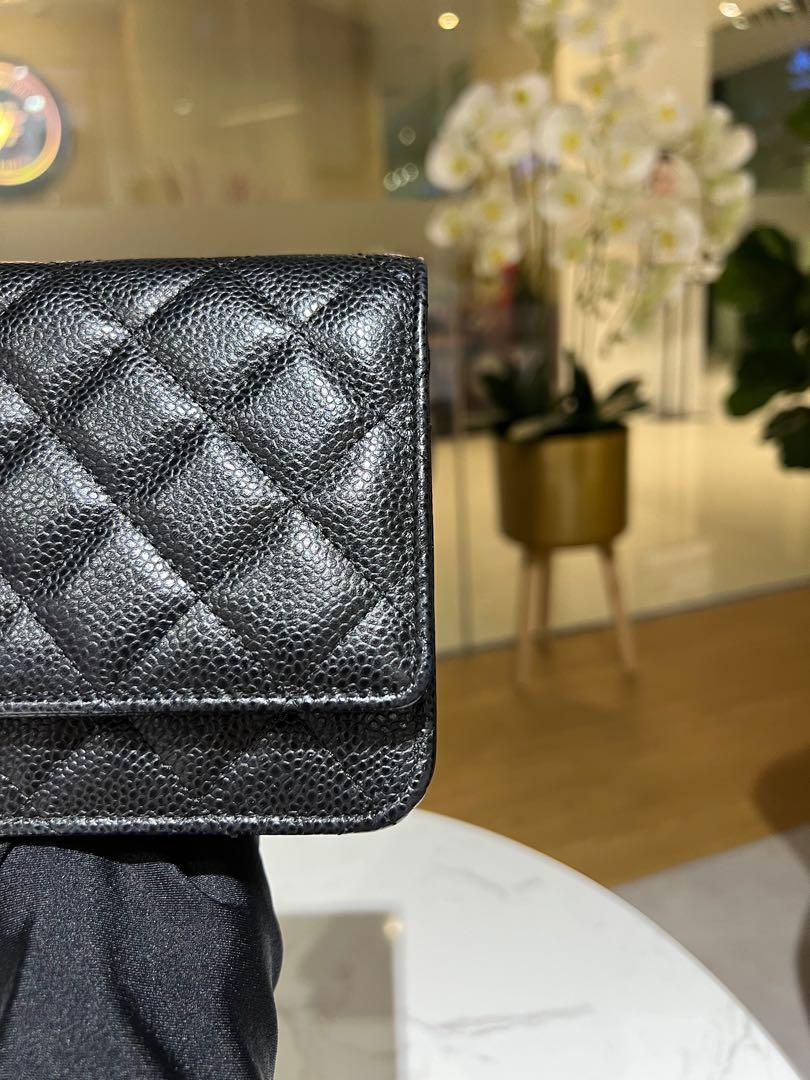 CHANEL WOC BLACK CAVIAR GHW, Luxury, Bags & Wallets on Carousell