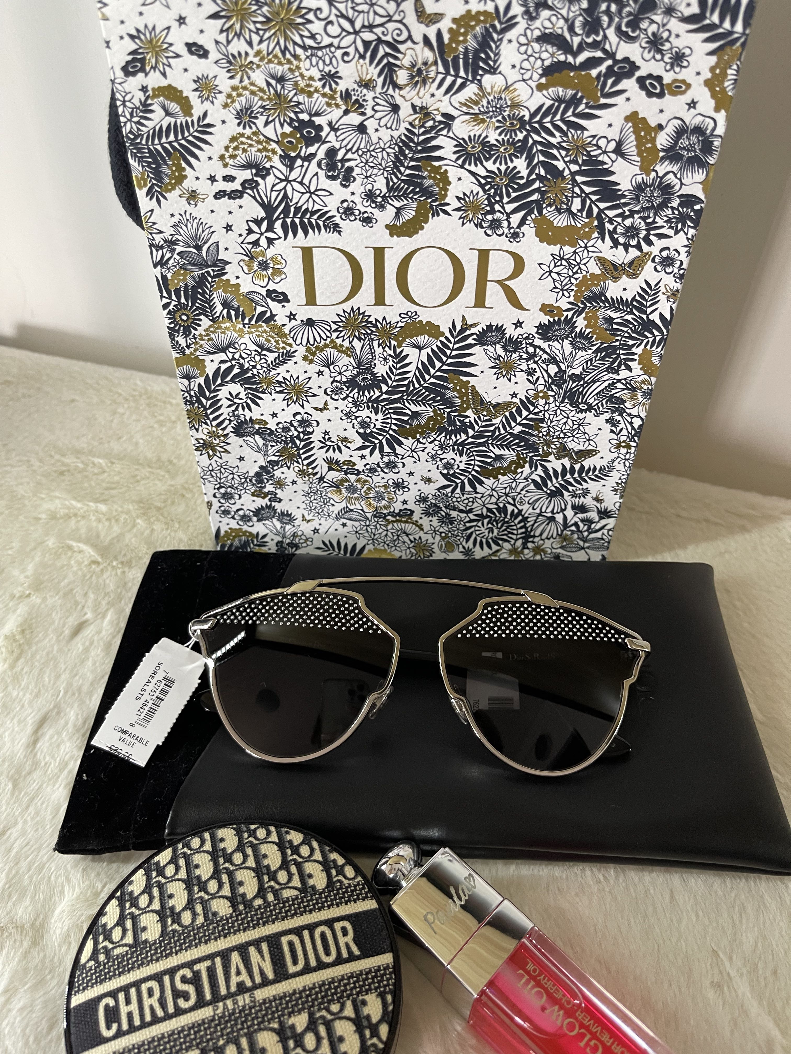 Dior studded sunglasses discount