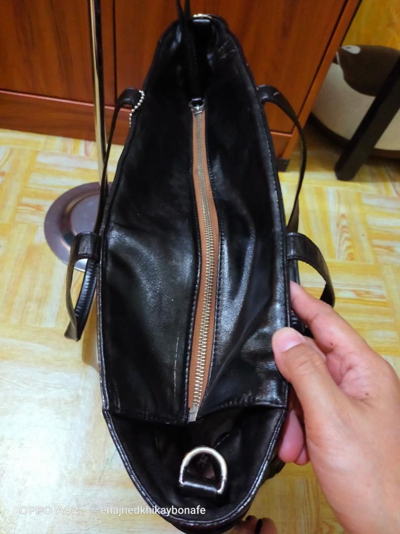 Coach Large Repaint Leather Shoulder Bag, Luxury, Bags & Wallets on