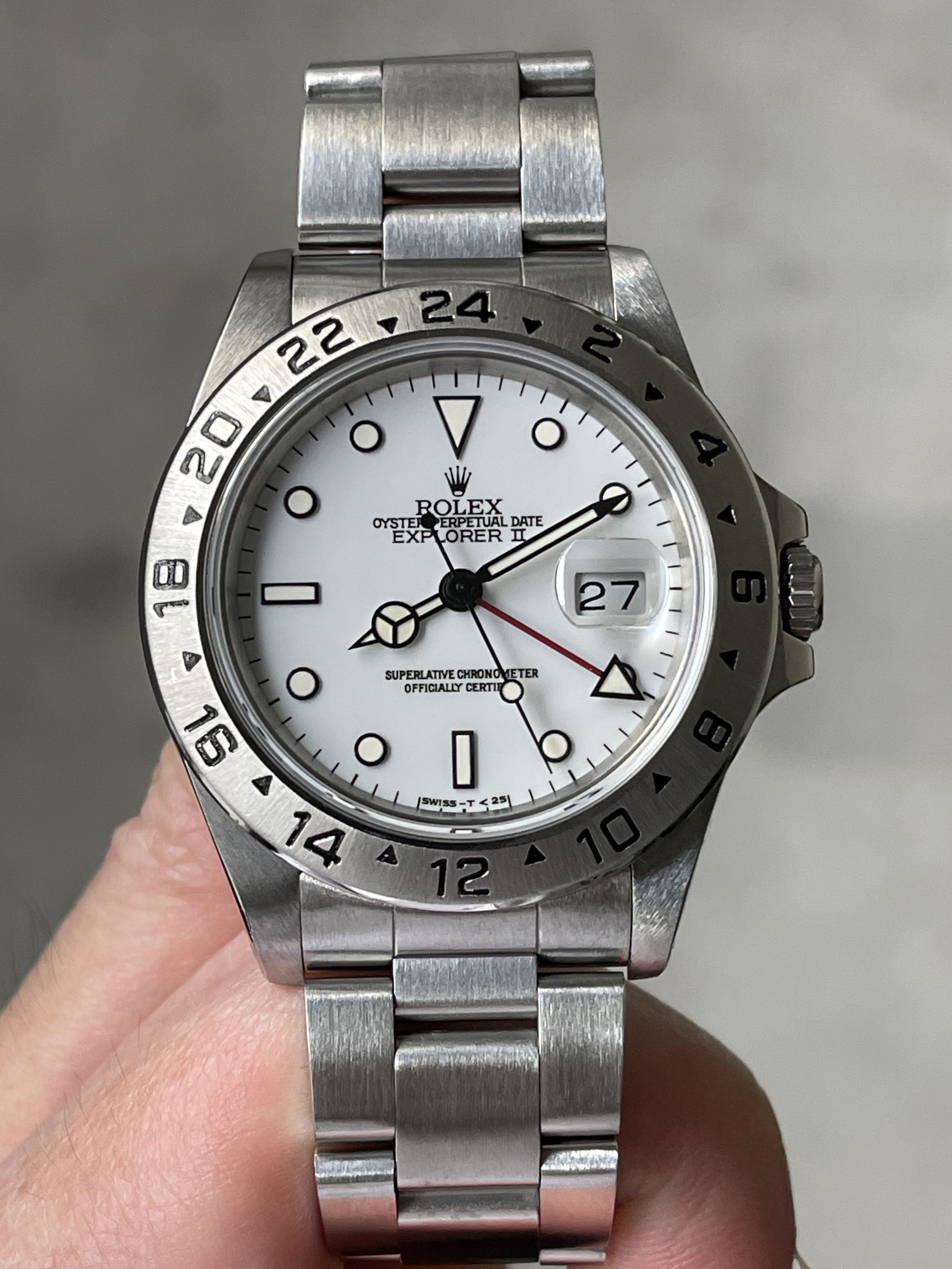 SOLD) Rolex Explorer 2 polar 16570 