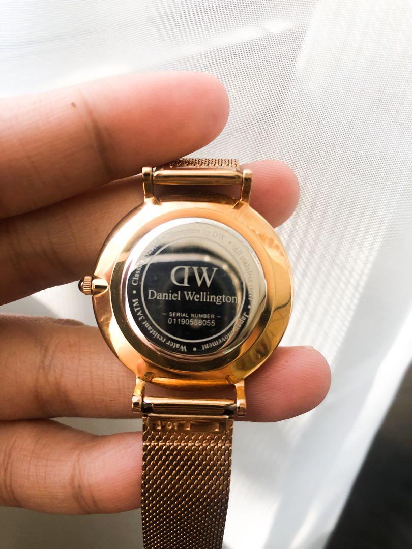 Daniel Wellington petite melrose in rose gold Women s Fashion