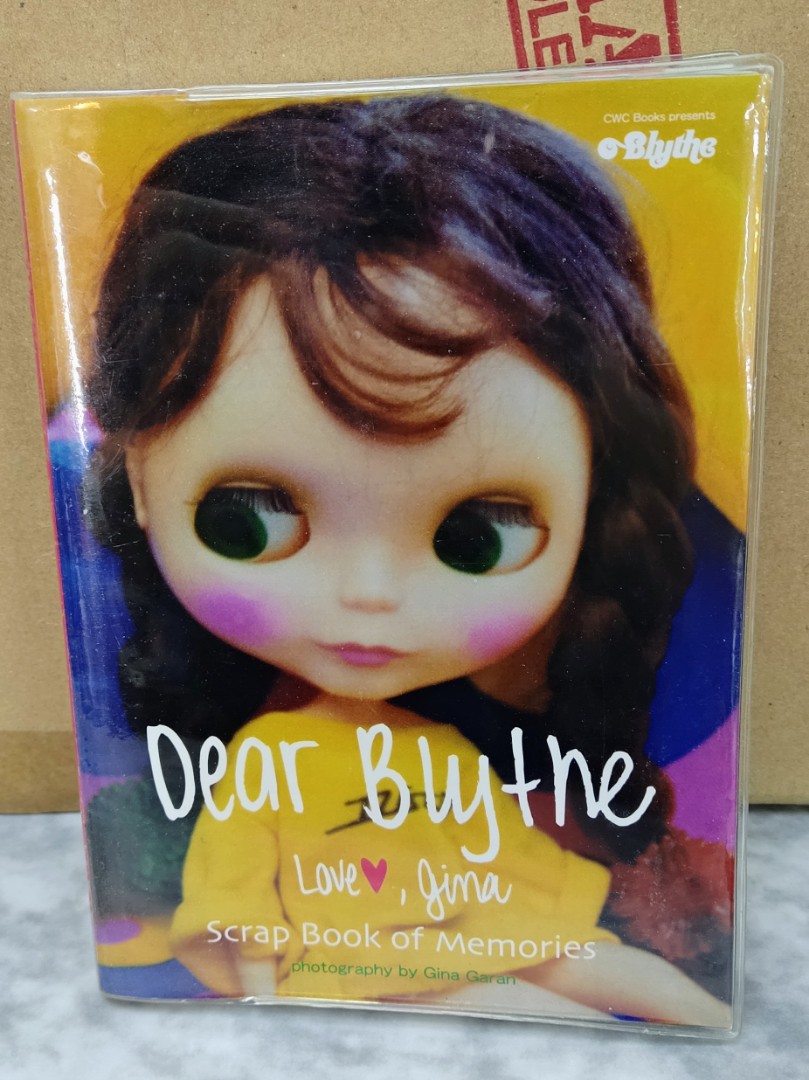 Cwc Book CWC BOOK DEAR BLYTHE LOVE GINA SCRAP BOOK OF MEMORIES B女小布寫真集 絕版商品入手不可極 ...