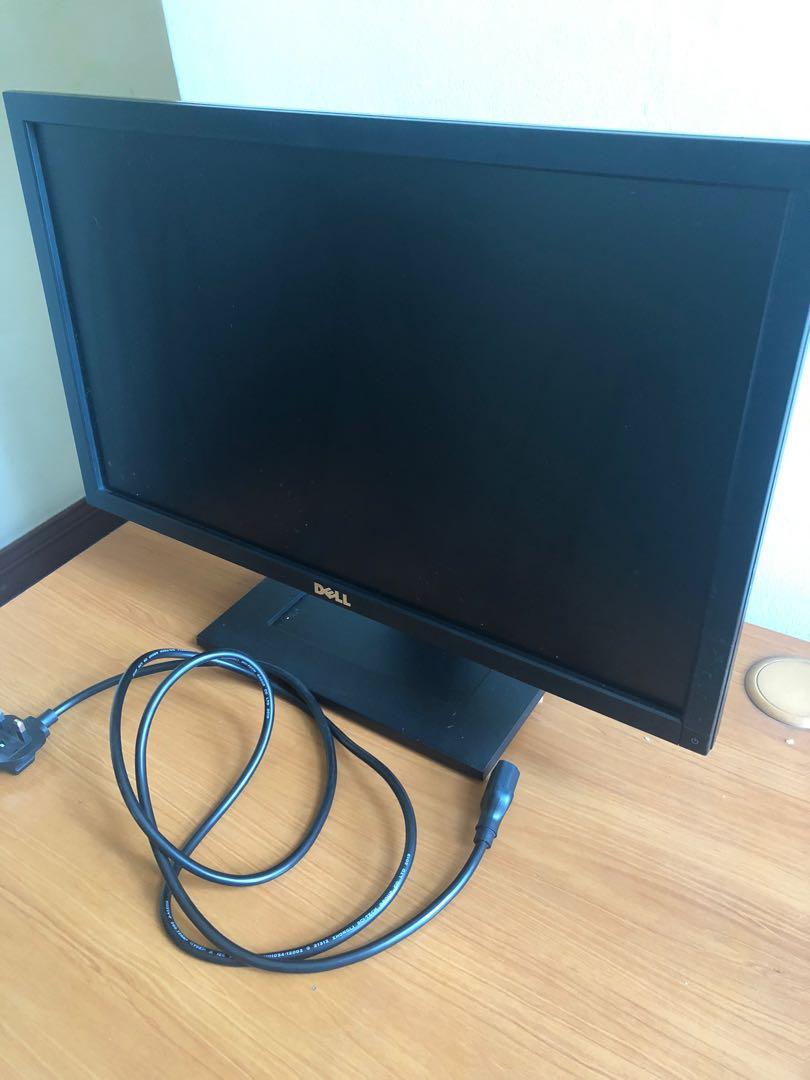 Dell E2211HB Black 22" WideScreen Screen 1920 x 1080 Resolution LCD