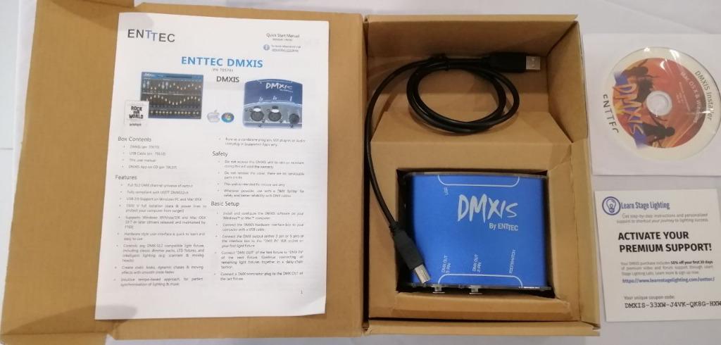 DMX512 CONTROLLER - DMXIS USB INTERFACE, Everything Else ...