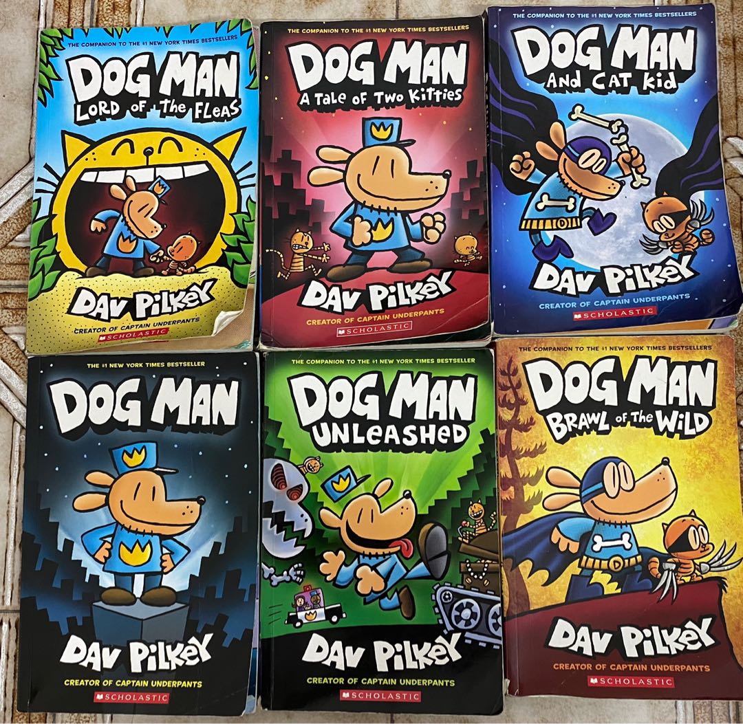Dogman story books, Hobbies & Toys, Books & Magazines, Children's Books