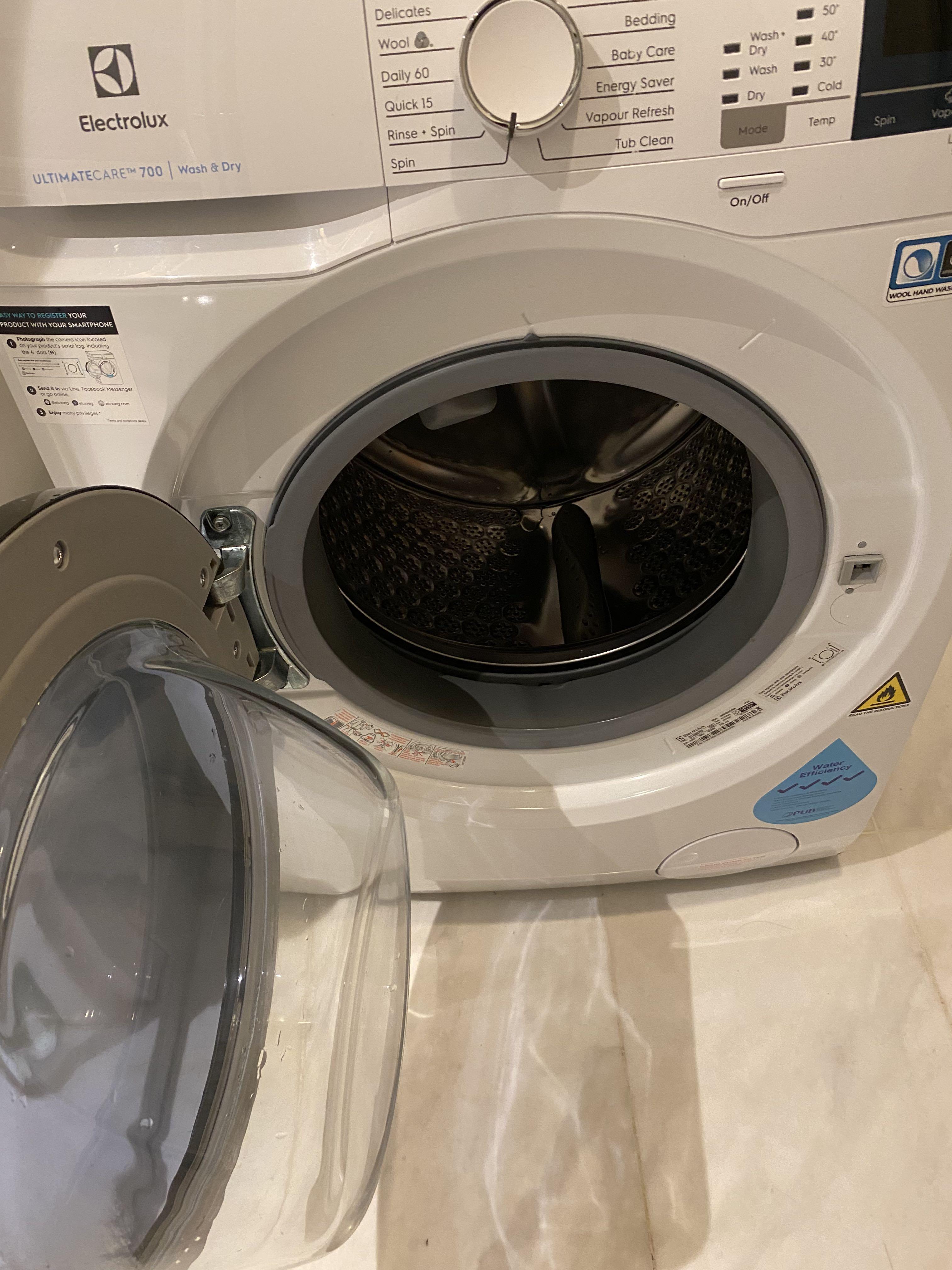Electrolux washing machine 7kg washer 5kg dryer EWW7024FDWA, TV & Home