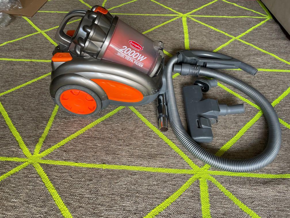 Europace 2000W with hepa filter, TV & Home Appliances, Vacuum Cleaner