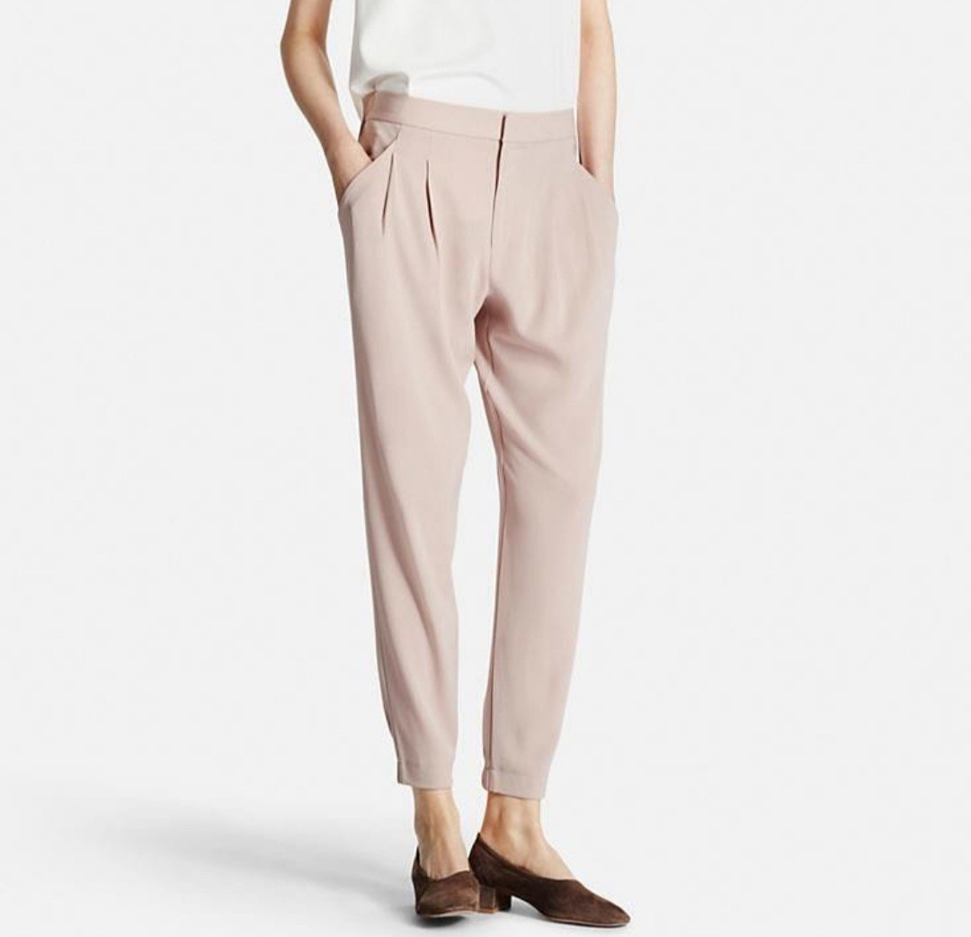 Uniqlo cheap drape jogger