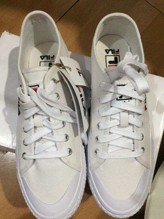 Canvas fila shoes cheap
