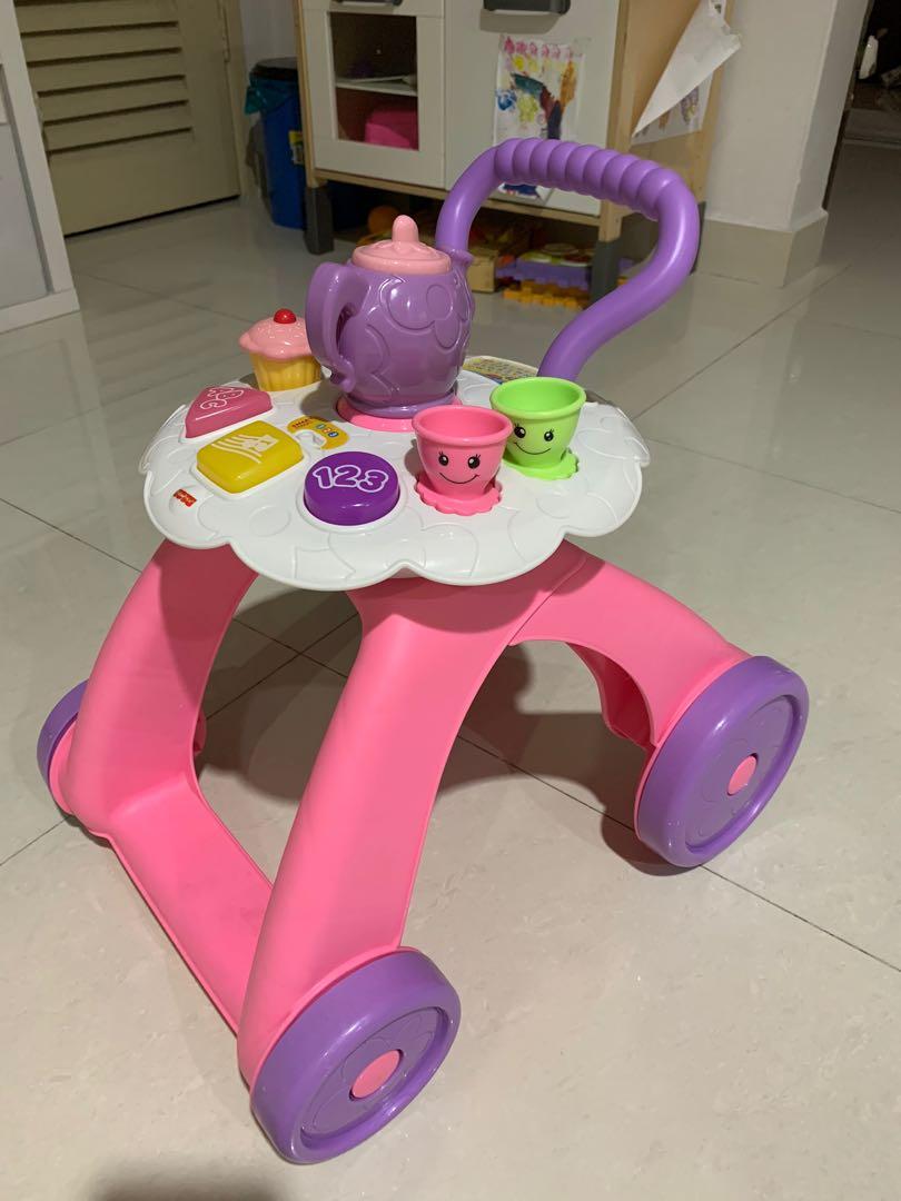 Fisher price tea cart walker online