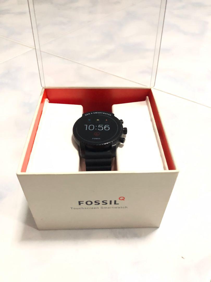 Gen 4 smart watch fossil top